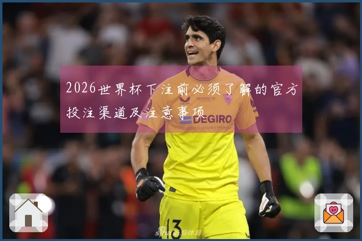 2026世界杯下注前必须了解的官方投注渠道及注意事项